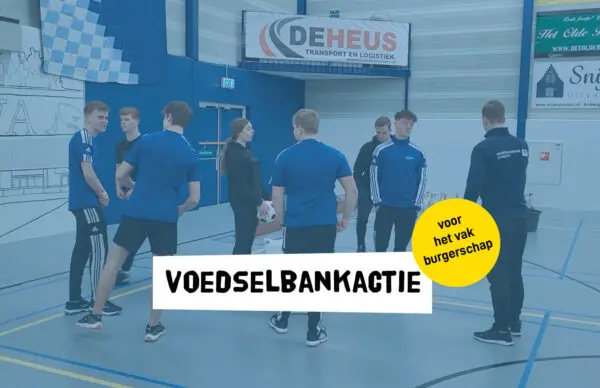 Thumbnail van een voedselbankactie voor het vak burgerschap