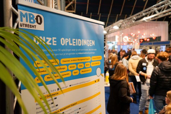 Sfeerbeeld van de studiekeuzebeurs