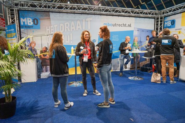 Sfeerbeeld studiekeuzebeurs